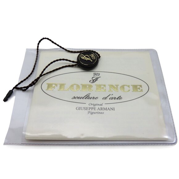 Florence GIUSEPPE ARMANI Wedding Figurine 0201F Love In Bloom 1992 Italy Vintage - Picture 8 of 12